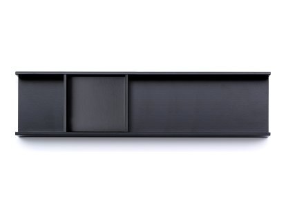 Vide-poche Meterware, Haut (5 cm) noir intense, Haut (4,5 cm) noir intense