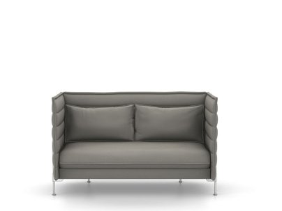 Alcove Sofa, 2 places (H94 x L164 x P84 cm), Credo, Salt'n pepper