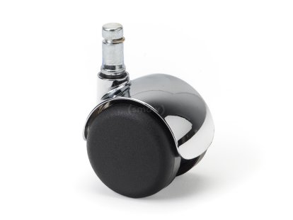 Roulette pour chaises Vitra, Pour Aluminium Chair/Soft Pad Chair/Lobby Chair (roulettes chromées), Roulettes dures pour moquette