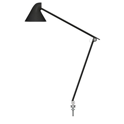 Lampe de table NJP, Noir, Vis