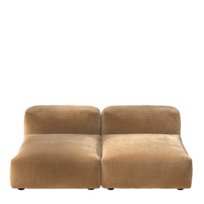 Vetsak Sofa Set 1, M, Cord velours - Camel, Sans coussin