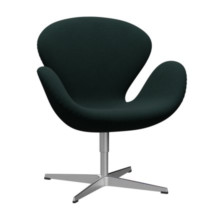 Fauteuil Swan (cygne), 40 cm, Christianshavn, Christianshavn 1161 - Vert foncé
