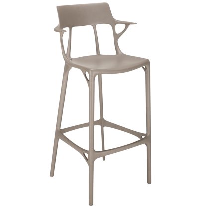 A.I. Tabouret de bar Recyclé, 75 cm, Gris