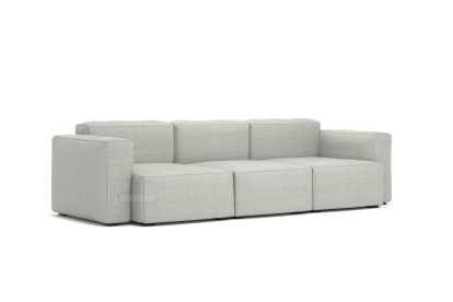 Mags Soft Sofa Combinaison 1, 3 places, Hallingdal - blanc/gris
