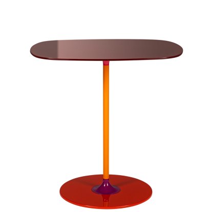 Table d'appoint Thierry, 50 cm, Bordeaux