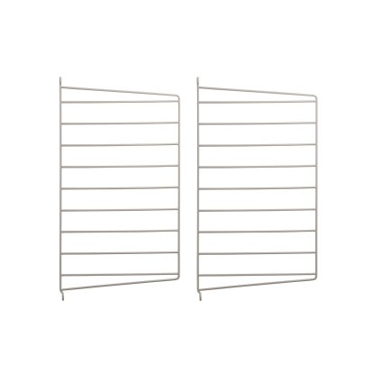 Échelle murale String System, Lot de 2, 50 x 30 cm, Beige