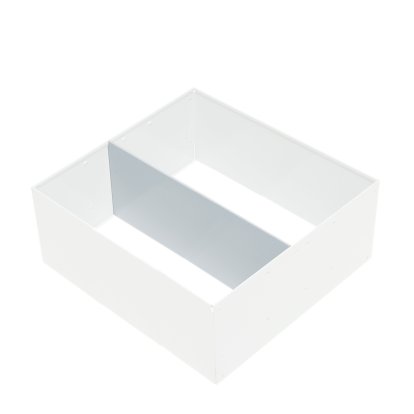 Panneau de séparation USM pour boîtes métalliques, 50 cm, Argent mat USM