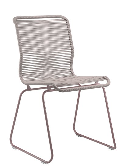 Chaise Panton One, Carmen, Black red