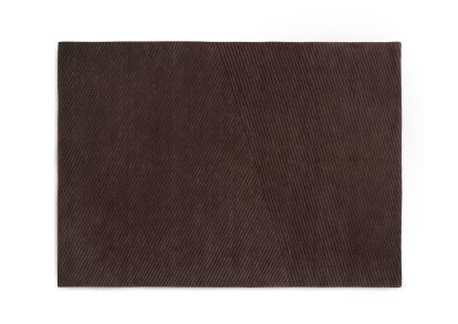Tapis Row, L 240 x l 170 cm, Brun foncé