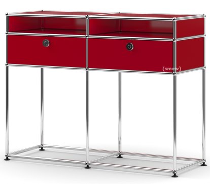 Console USM Haller, Rouge rubis USM