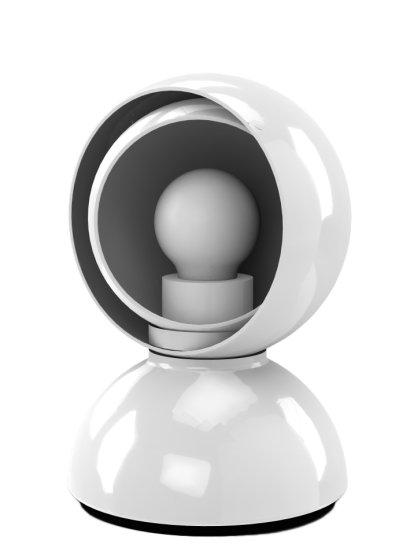 Lampe de table Eclisse, Blanc