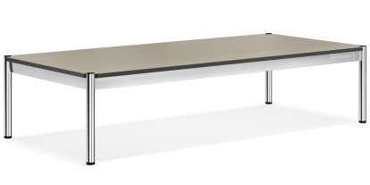 Table basse USM Haller, 150 x 75 cm, Linoleum, Galet