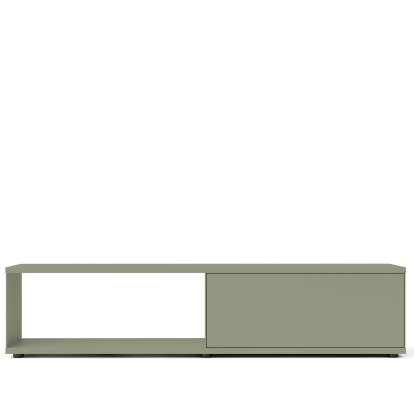 Flow Q Lowboard, 200 cm, 46,1 cm (porte abattante), Vert