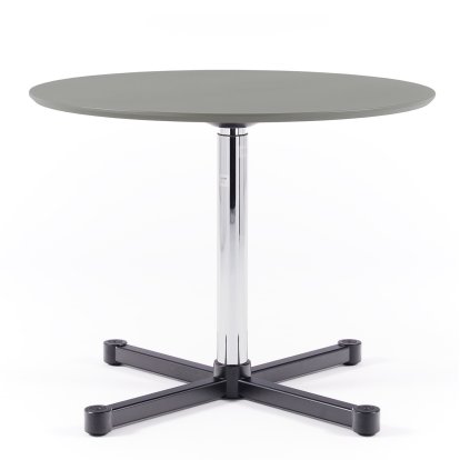 Table réglable en hauteur USM Kitos E, Stratifié, Gris moyen