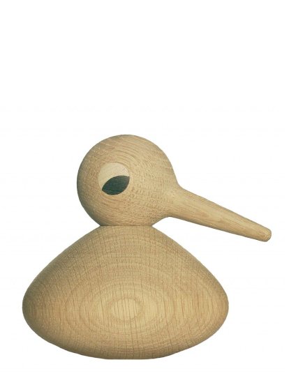 Figurine en bois Bird, Rondouillet, Chêne naturel