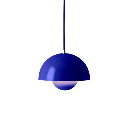 Suspension Flowerpot VP1, Bleu cobalt