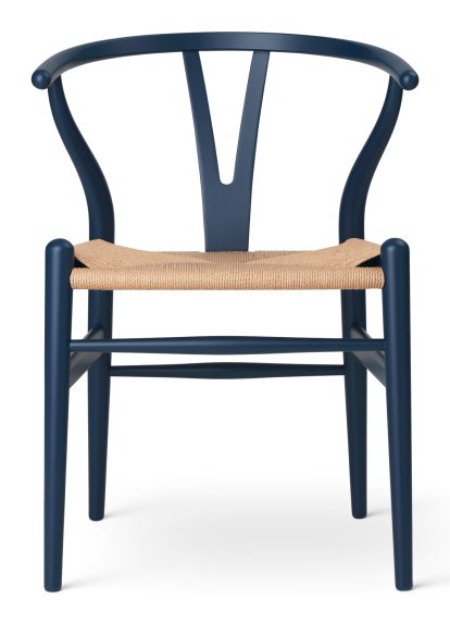 Chaise CH24 Wishbone Chair Soft Colours, Soft Blue