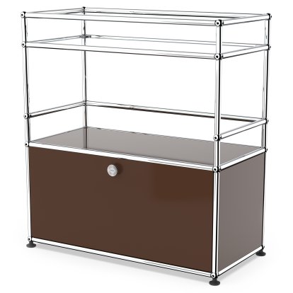 USM Haller meuble de bar type 1, Marron USM