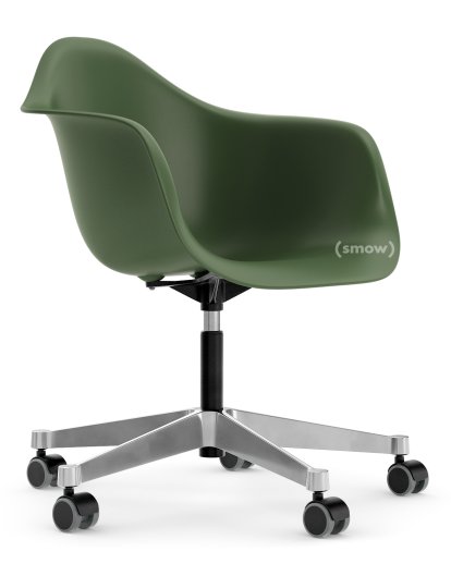Eames Plastic Armchair RE PACC, Forêt, Sans rembourrage, Sans rembourrage