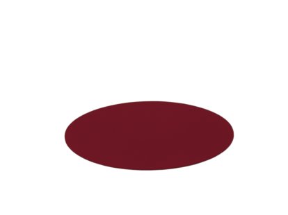 Tapis en feutre pour Componibili, 1, Rond, ø 30 cm, 009 rouge