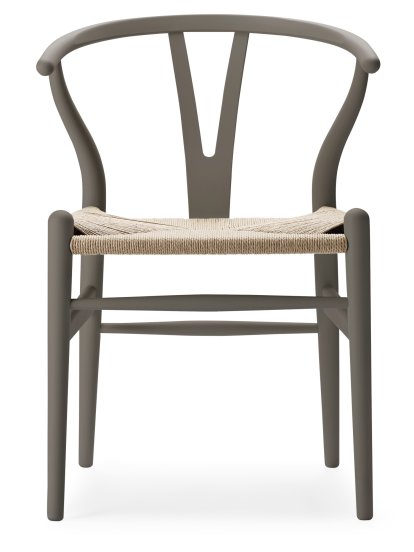 Chaise CH24 Wishbone Chair Soft Colours, Soft Slate