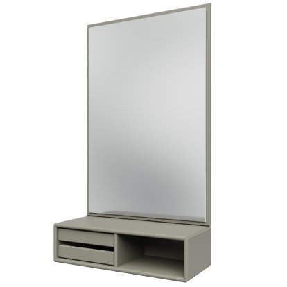 Miroir Glance avec tablette, Fennel