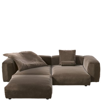 Vetsak Sofa Set 3, Suave - Expresso, Avec coussin