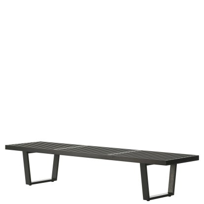 Banc Nelson, 183,7 x 46,9 x 35,3 cm, Frêne noir