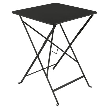 Table pliante Bistro , H 74 x L 57 x P 57 cm, Réglisse