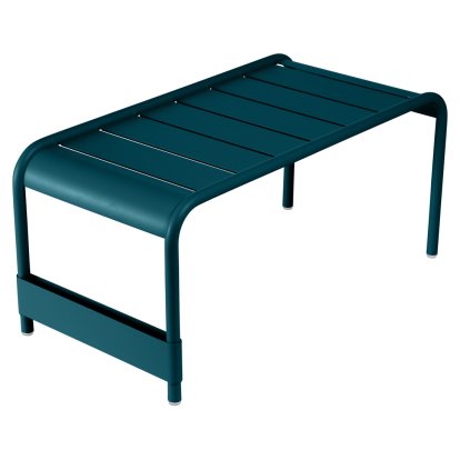 Banc / Grande table basse Luxembourg , Bleu acapulco