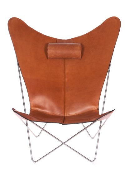 KS Chair, Noisette, Acier inoxydable 