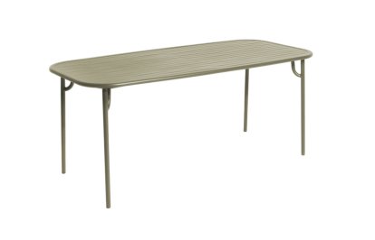 Table Week-End, M (180 x 85 cm), Vert jade