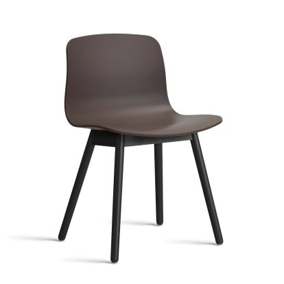 Chaise About A Chair AAC 12, Raisin 2.0, Chêne laqué noir
