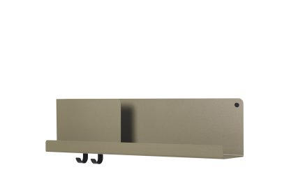 Etagère Folded Shelves, H 16,5 x L 63 cm, Olive