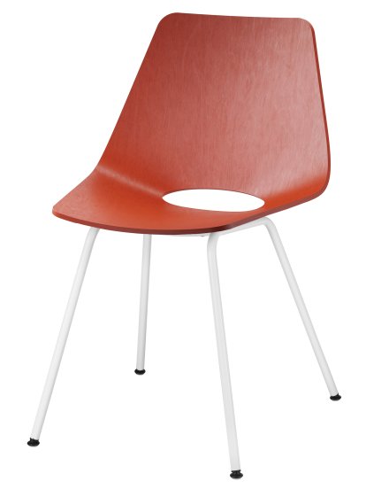 S 661, Hêtre teinté rouge rouille (TP 239), Blanc pur (RAL 9010)