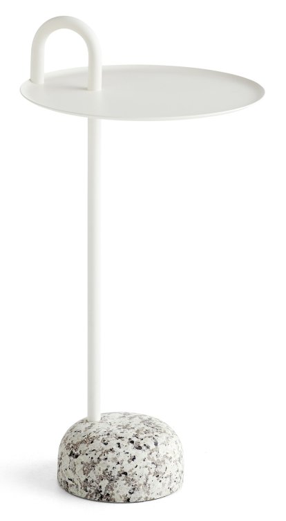 Table Bowler , Blanc crème