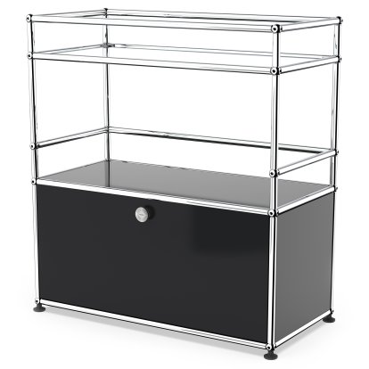 USM Haller meuble de bar type 1, Noir graphite RAL 9011
