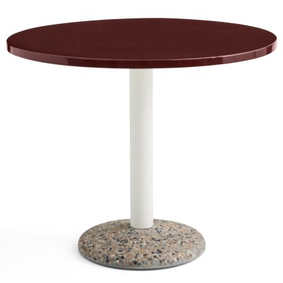 Table Ceramic , Bordeaux ceramic, Ø 90 cm