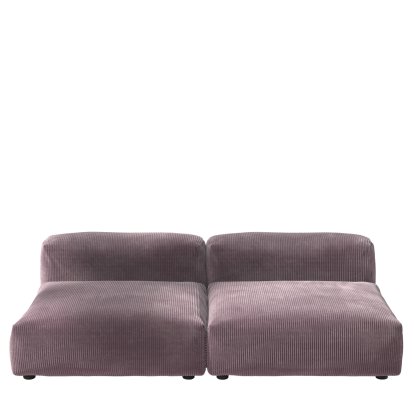 Vetsak Sofa Set 1, L, Cord velours - Blossom, Sans coussin