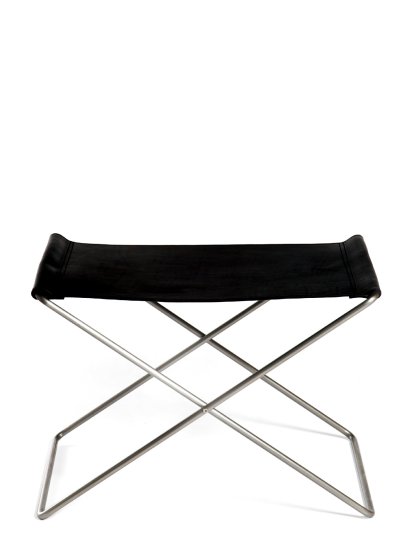 Ox Stool, Noir, Acier inoxydable 