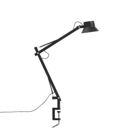 Lampe de table Dedicate, avec pince de table, S2, Black