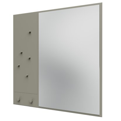 Miroir Memo avec tableau d'affichage, Fennel