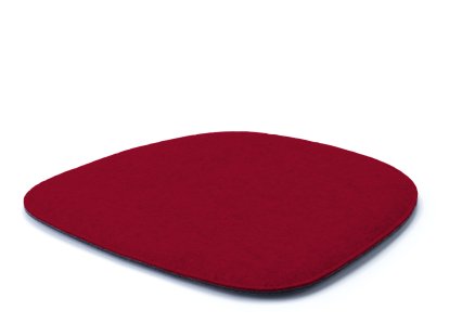 Coussin d'assise pour 214, Avec rembourrage, Rouge