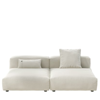 Vetsak Sofa Set 1, L, Suave - Argile, Avec coussin