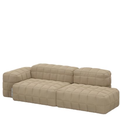 Canapé Henn Sofa Design 10, Accotoir à gauche, Autumn - Beige 0221