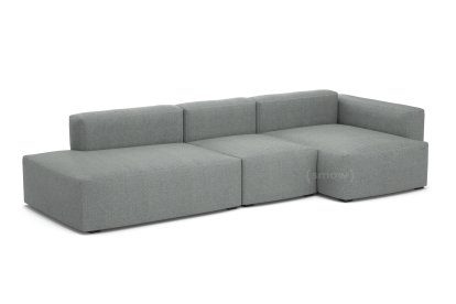Mags Soft Sofa Combinaison 4, Accotoir à droite, Hallingdal - bleu/gris