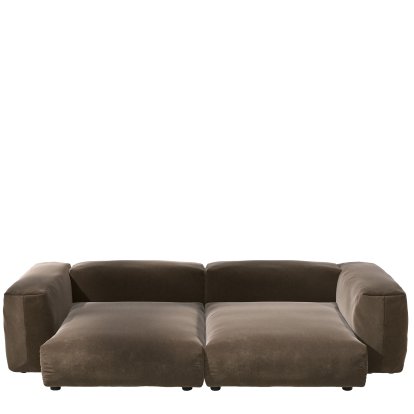 Vetsak Sofa Set 2, XL, Suave - Expresso, Sans coussin