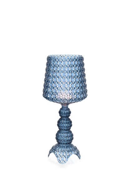 Lampe Mini Kabuki, Transparent bleu