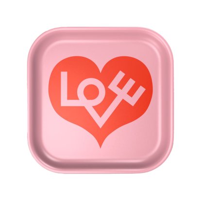 Plateau Classic Trays Girard , S, Love Heart