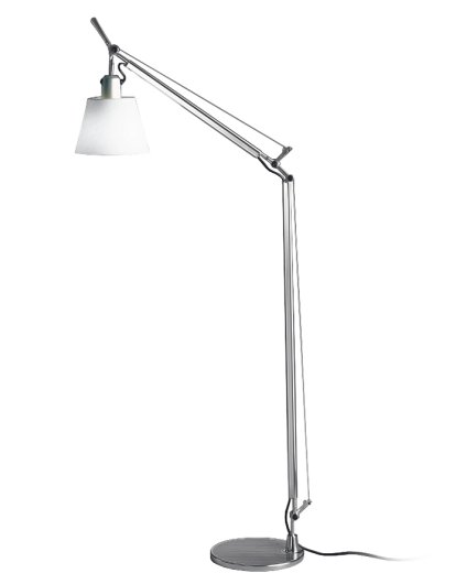 Tolomeo Basculante Lampadaire, Satin